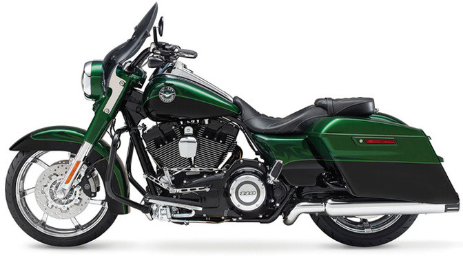 Harley-Davidson CVO Road King Left Side View Full Image