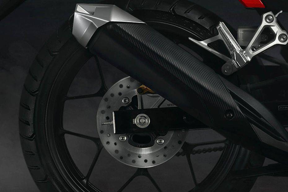Honda Supra GTR 150 Exhaust View Honda Supra GTR 150 Exhaust View