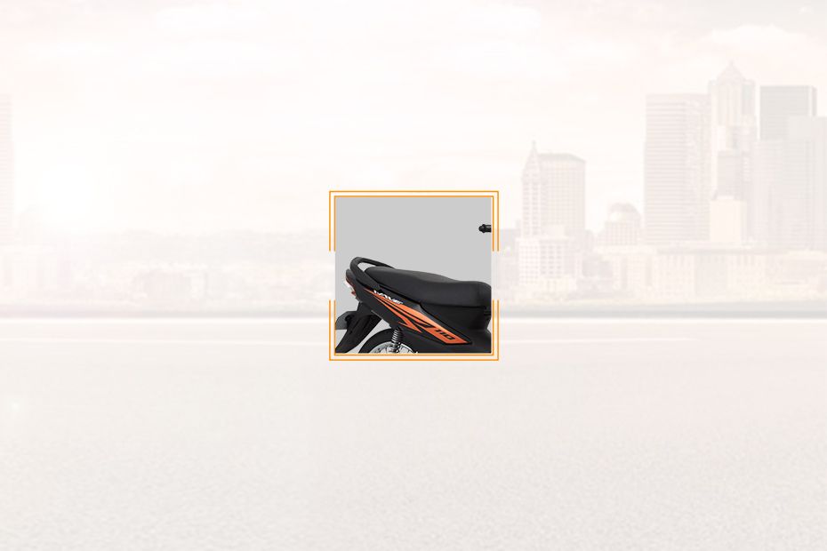 Honda Wave110 Rider Seat View