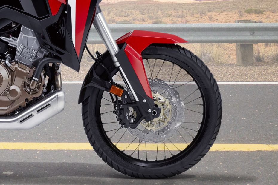Honda CRF1100L Africa Twin Front Tyre View