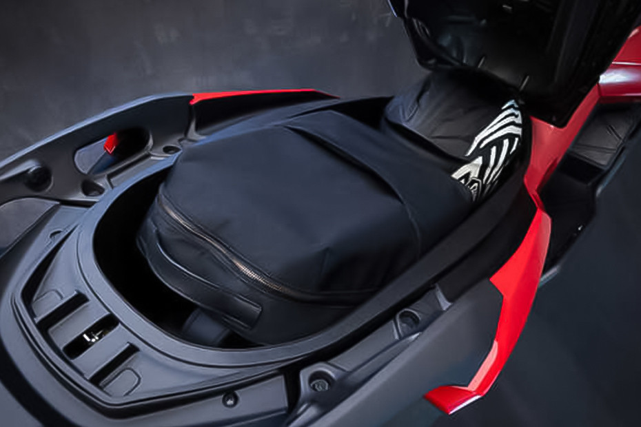 Honda ADV 350 Seat Storage Side View Honda ADV 350 Seat Storage Side View