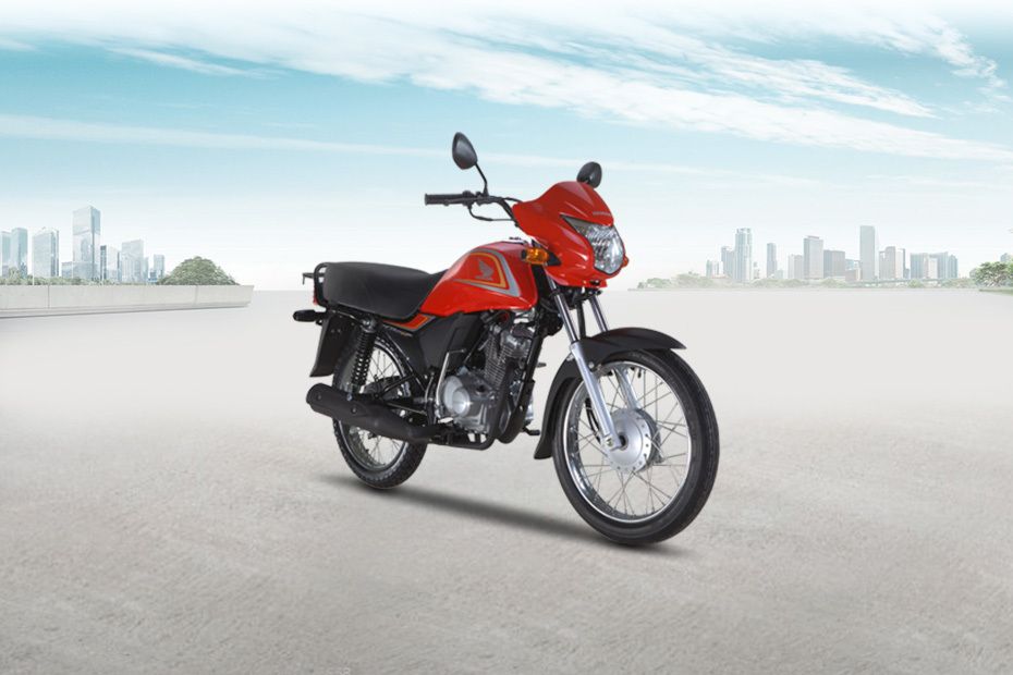 Honda CB125CL Slant Upfront View
