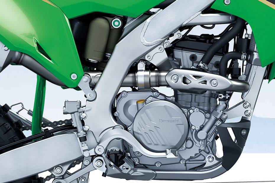 Kawasaki KX 250X Engine View Kawasaki KX 250X Engine View