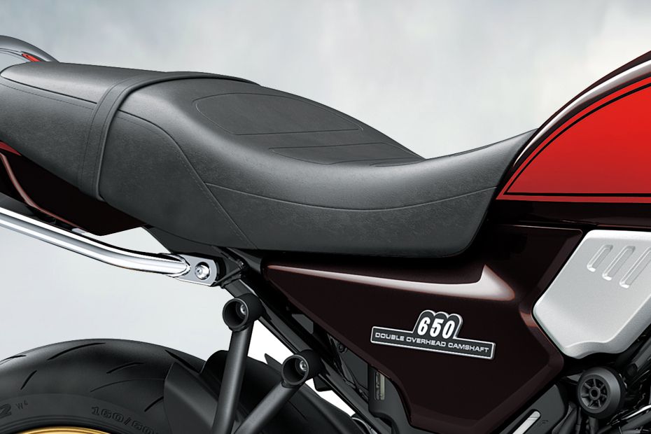 Kawasaki Z650RS Z 50th Anniversary Edition Rider Seat View