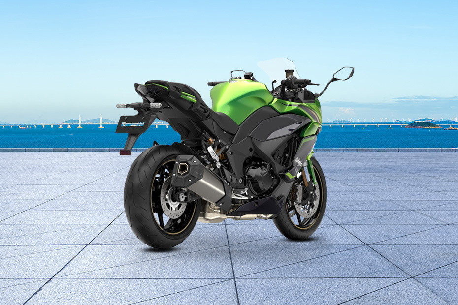 Kawasaki Ninja 1100SX SE Back Side View