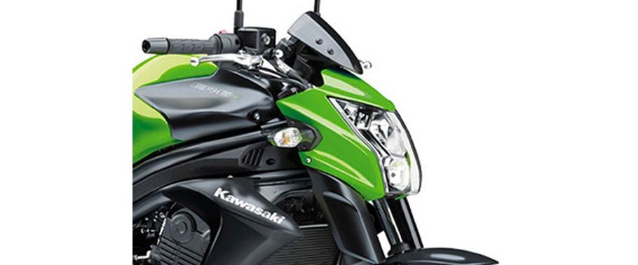 Kawasaki ER-6N Head Light View Kawasaki ER-6N Head Light View