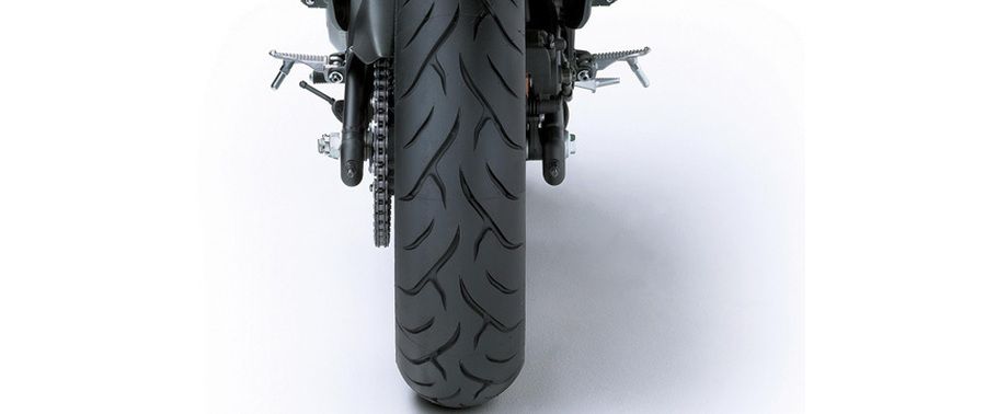 Kawasaki ER-6N Tyre Width View Kawasaki ER-6N Tyre Width View