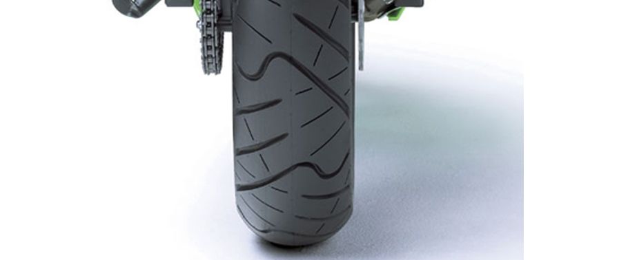 Kawasaki Ninja 250 Tyre Width View