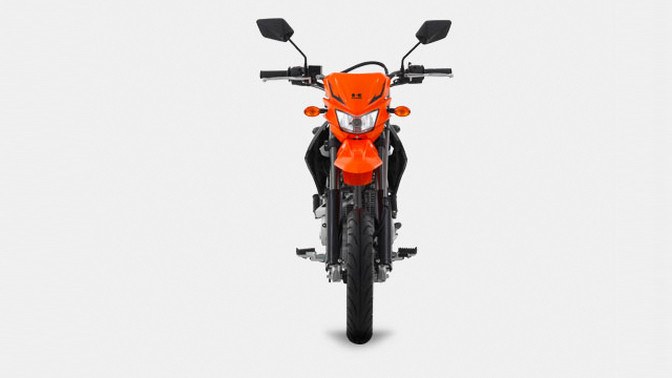 Kawasaki D-Tracker Front View Full Image