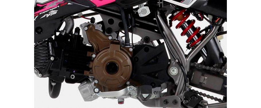 Kawasaki KSR 110 Engine View