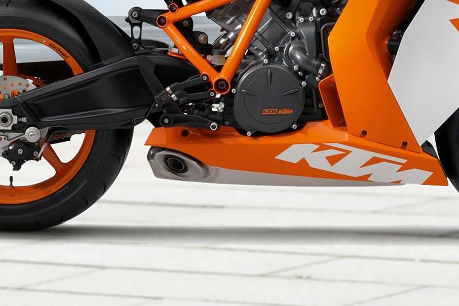 KTM 1190 RC 8 Exhaust View
