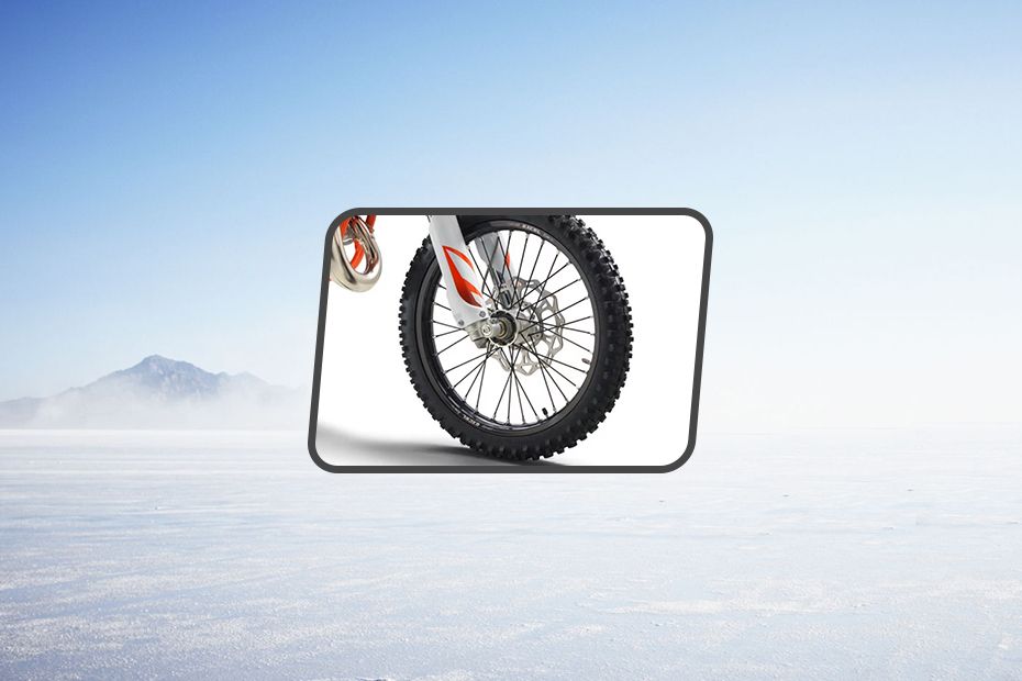 KTM 85 SX 17/14 Front Tyre View KTM 85 SX 17/14 Front Tyre View