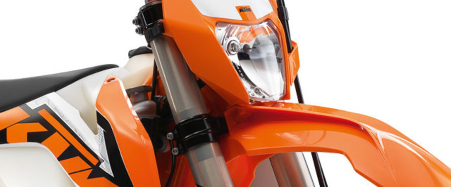 KTM 300 EXC Head Light View