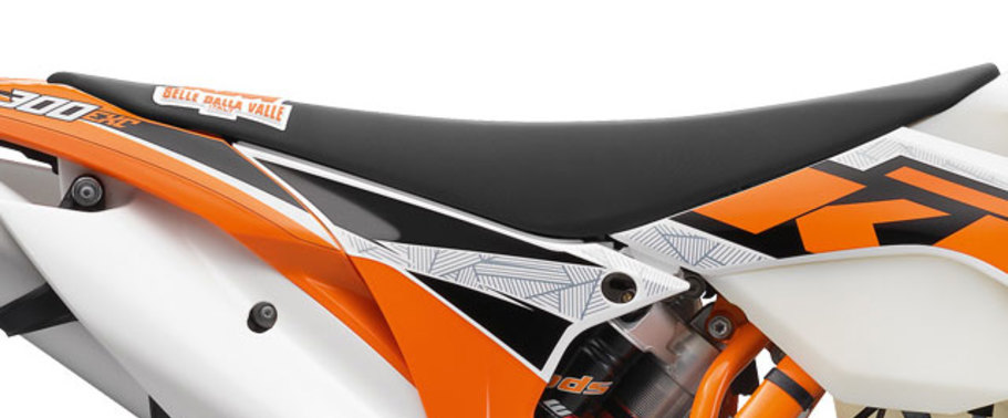 KTM 300 EXC Rider Seat View