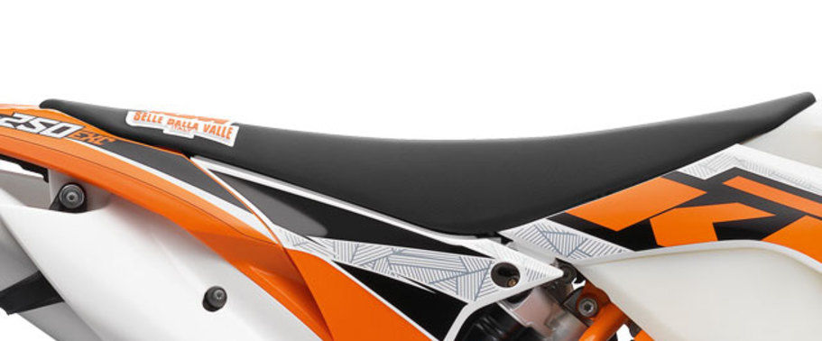 KTM 250 EXC Rider Seat View