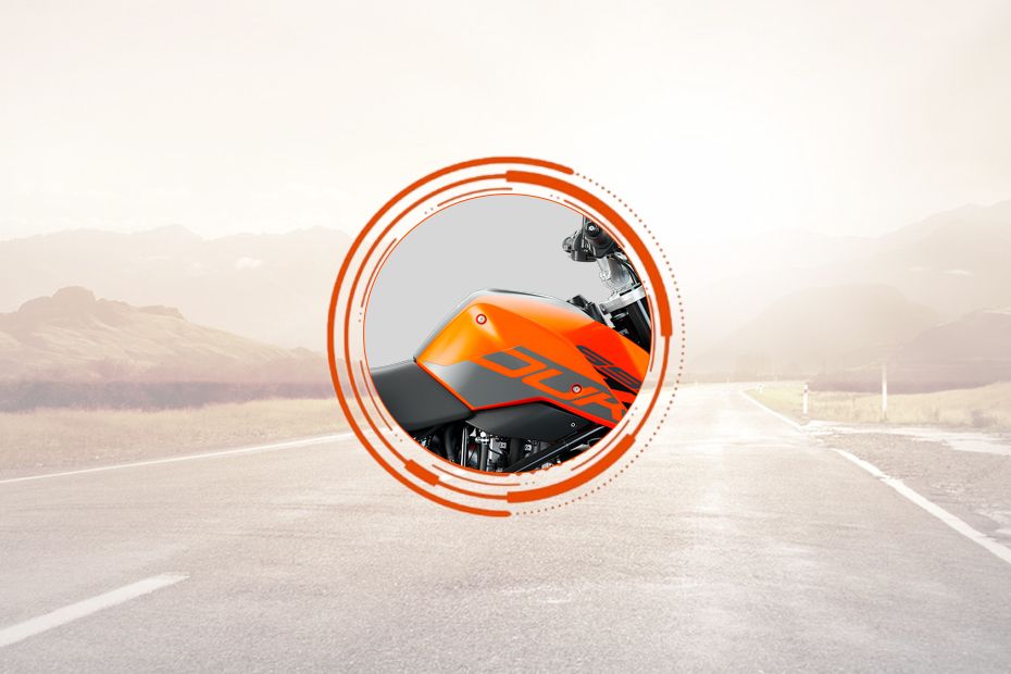 KTM 690 Duke Fuel Tank View KTM 690 Duke Fuel Tank View
