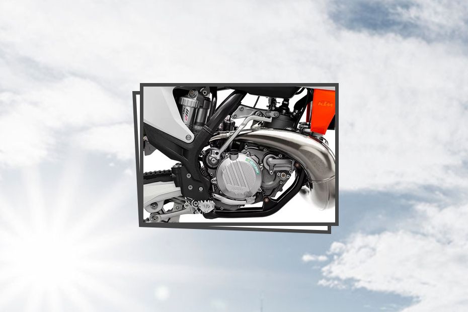 KTM 250 SX Engine View KTM 250 SX Engine View