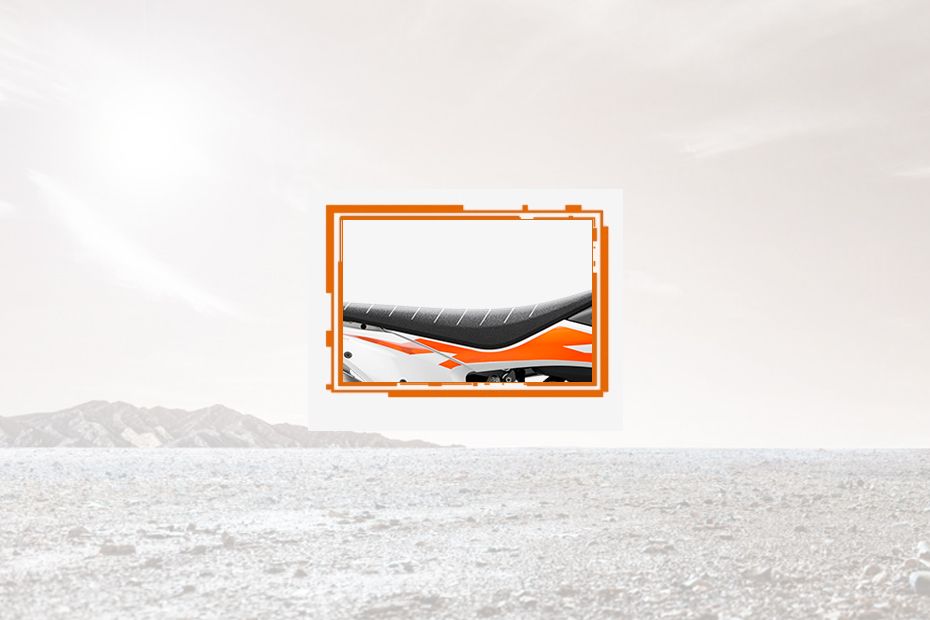 KTM 125 SX Rider Seat View KTM 125 SX Rider Seat View