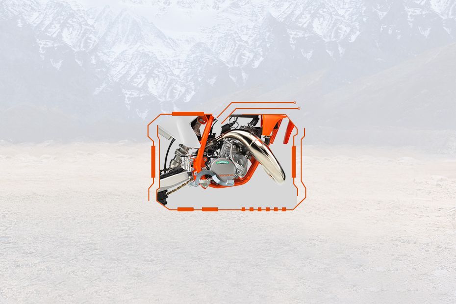 KTM 50 SX Engine View KTM 50 SX Engine View