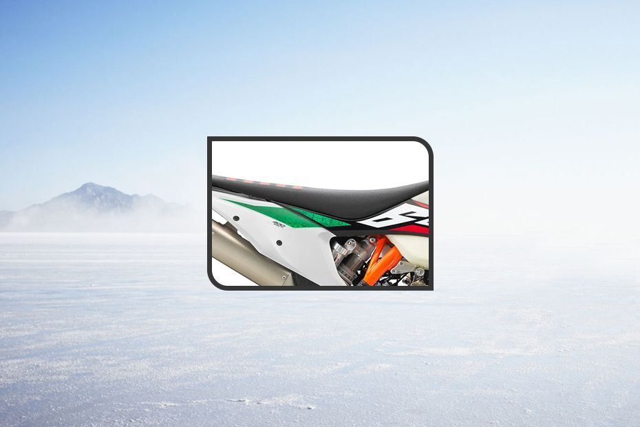 KTM 300 EXC TPI Six Days Rider Seat View KTM 300 EXC TPI Six Days Rider Seat View