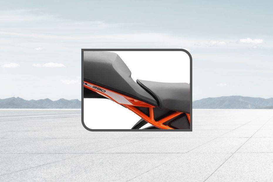 KTM RC 390 Rider Seat View