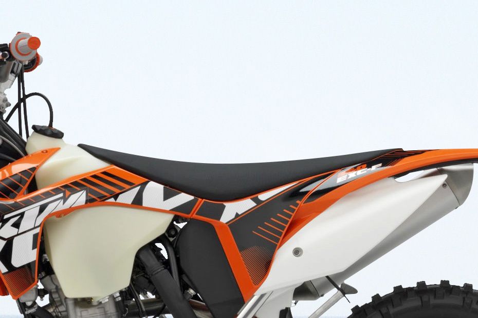 KTM EXC-F 350 Rider Seat View