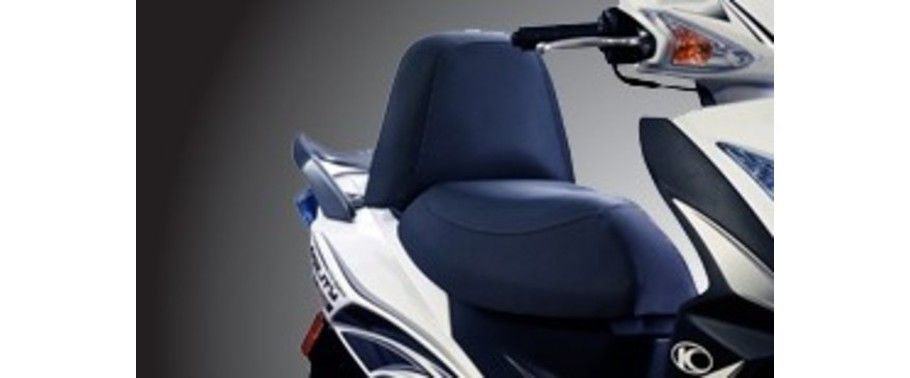 Kymco Agility RS 125 Rider Seat View Kymco Agility RS 125 Rider Seat View