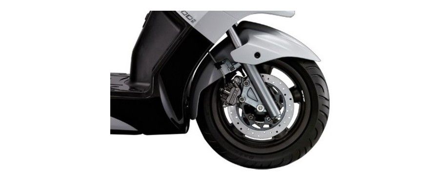 Kymco Grand Dink 300i Front Tyre View Kymco Grand Dink 300i Front Tyre View