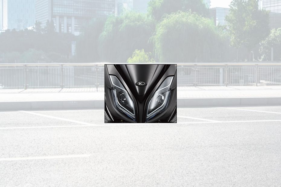 Kymco Xciting 300i Head Light View Kymco Xciting 300i Head Light View