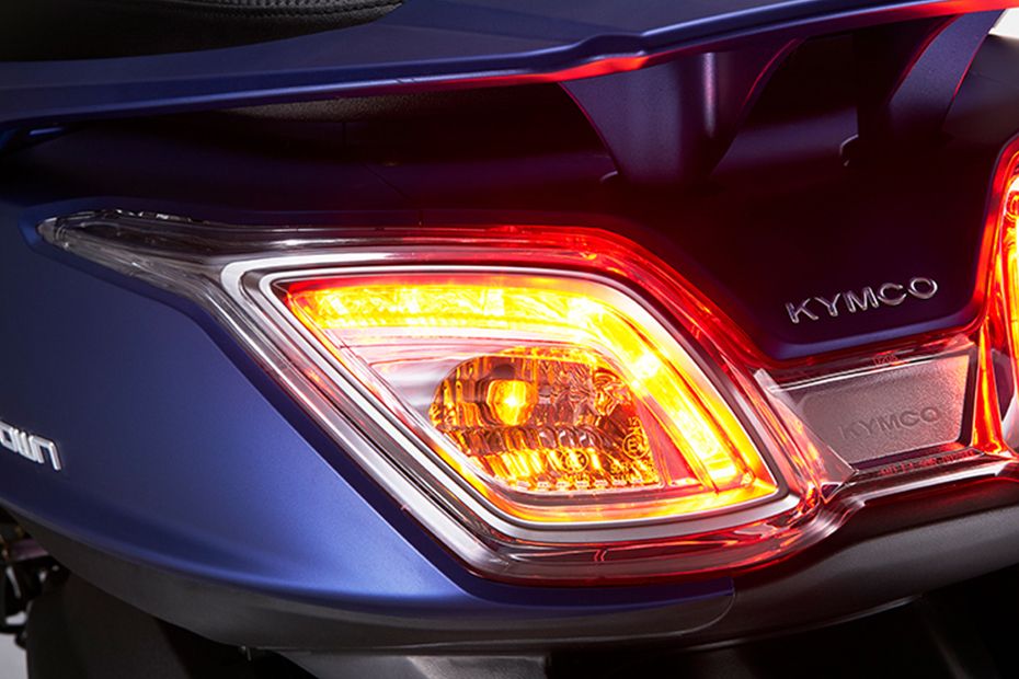 Kymco Downtown 350i  TCS Tail Light View