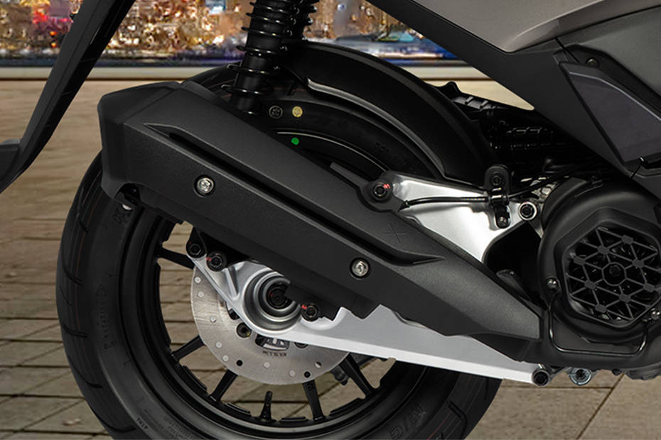 Kymco Skytown 150 Exhaust View