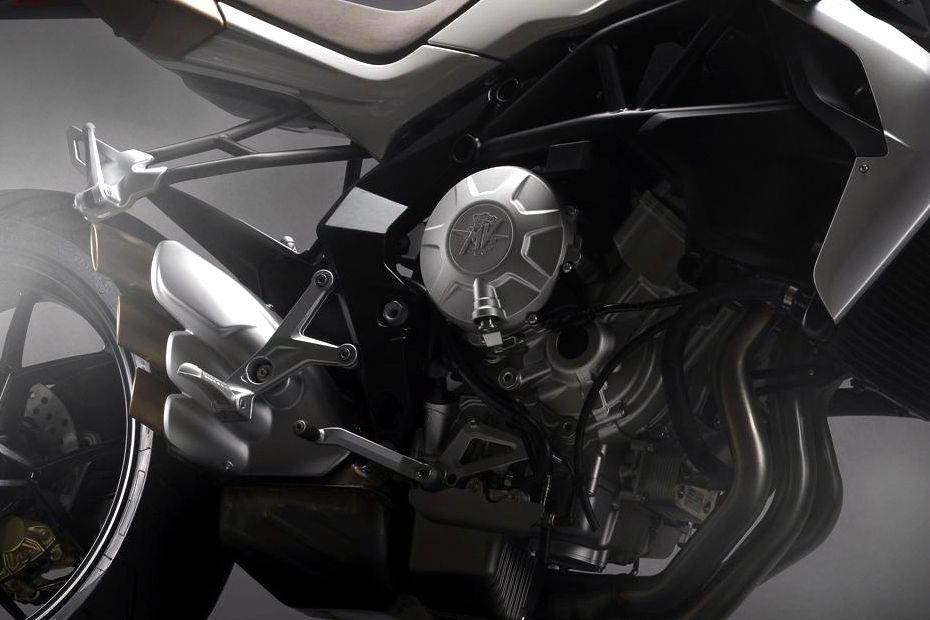 MV Agusta Brutale 675 Engine View MV Agusta Brutale 675 Engine View
