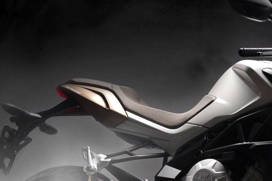 MV Agusta Brutale 675 Rider Seat View MV Agusta Brutale 675 Rider Seat View