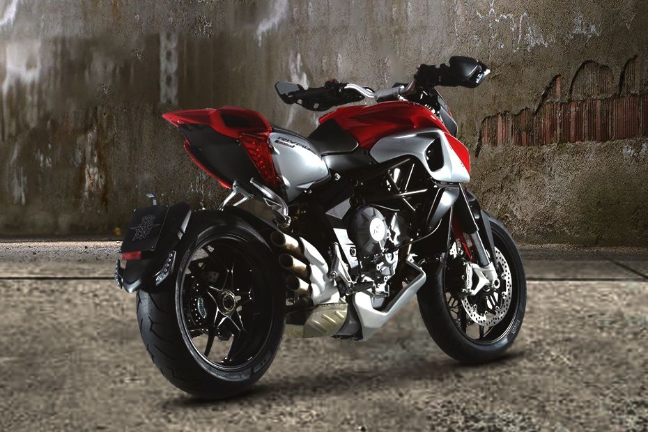 MV Agusta Rivale 800 Back Side View