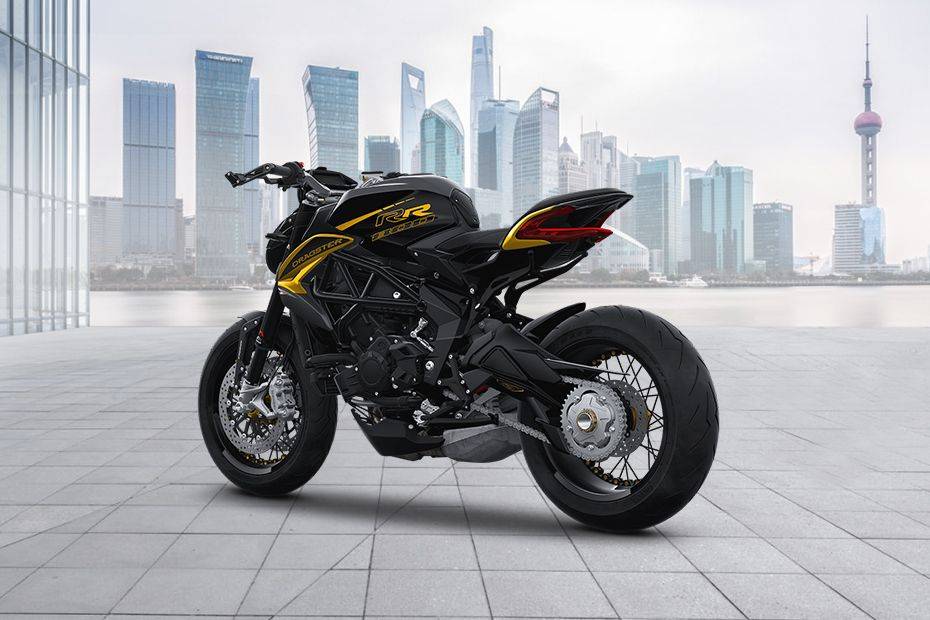 MV Agusta Dragster 800 Slant Back Side View Right MV Agusta Dragster 800 Slant Back Side View Right