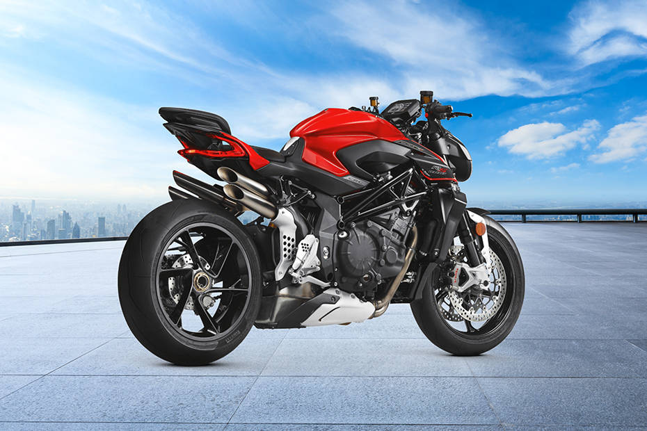 MV Agusta Brutale 1000 Back Side View MV Agusta Brutale 1000 Back Side View