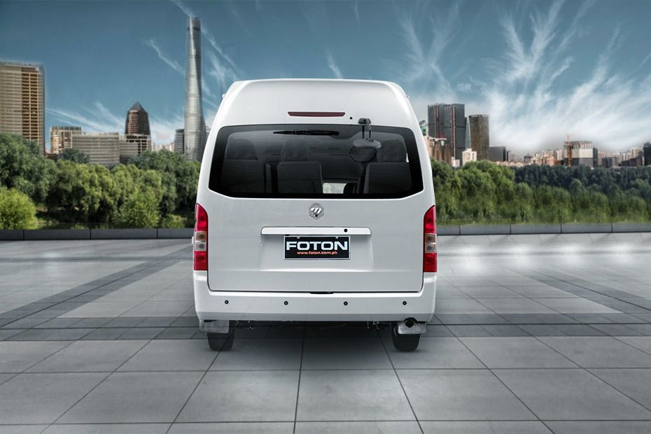 Full Rear View of Foton View Traveller
