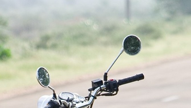 Royal Enfield Classic Desert Storm Back Side View