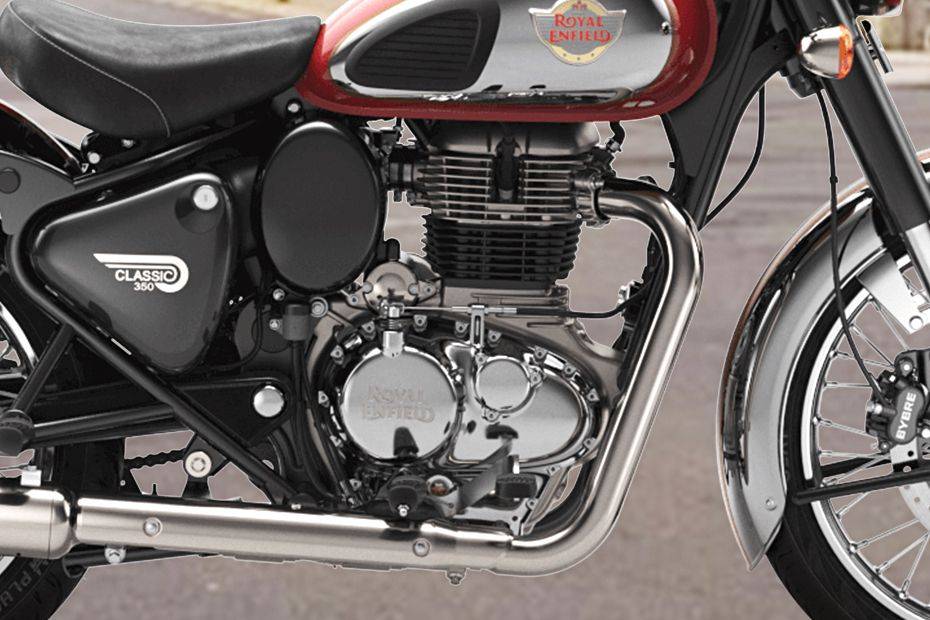Royal Enfield Classic 350 Engine View Royal Enfield Classic 350 Engine View