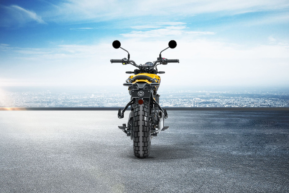 Royal Enfield Guerrilla 450 Rear Viewfull Image Royal Enfield Guerrilla 450 Rear Viewfull Image
