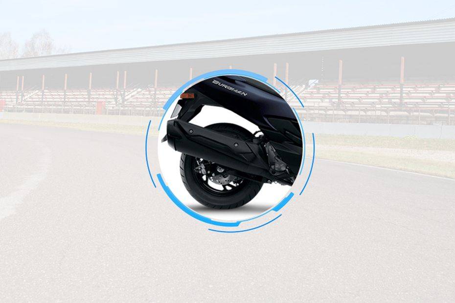Suzuki Burgman 400 Exhaust View Suzuki Burgman 400 Exhaust View