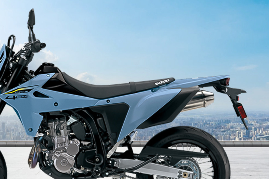 Suzuki DR-Z4SM Rider Seat View