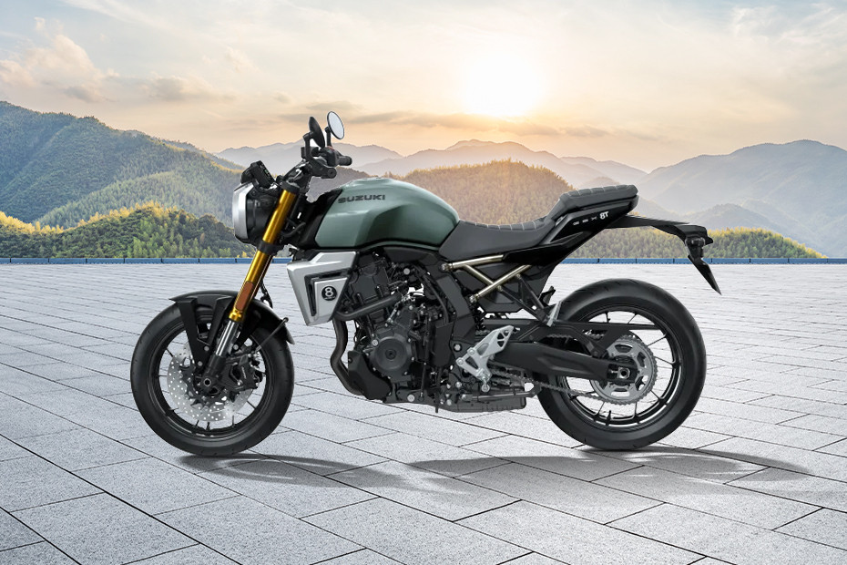 Suzuki GSX-8T Left Side View Full Image