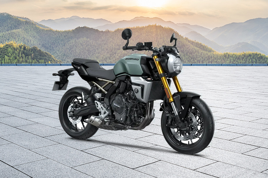 Suzuki GSX-8T Slant Rear View Full Image