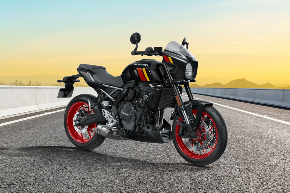 Suzuki GSX-8TT Slant Rear View Full Image