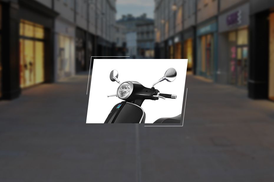 Vespa GTS Head Light View