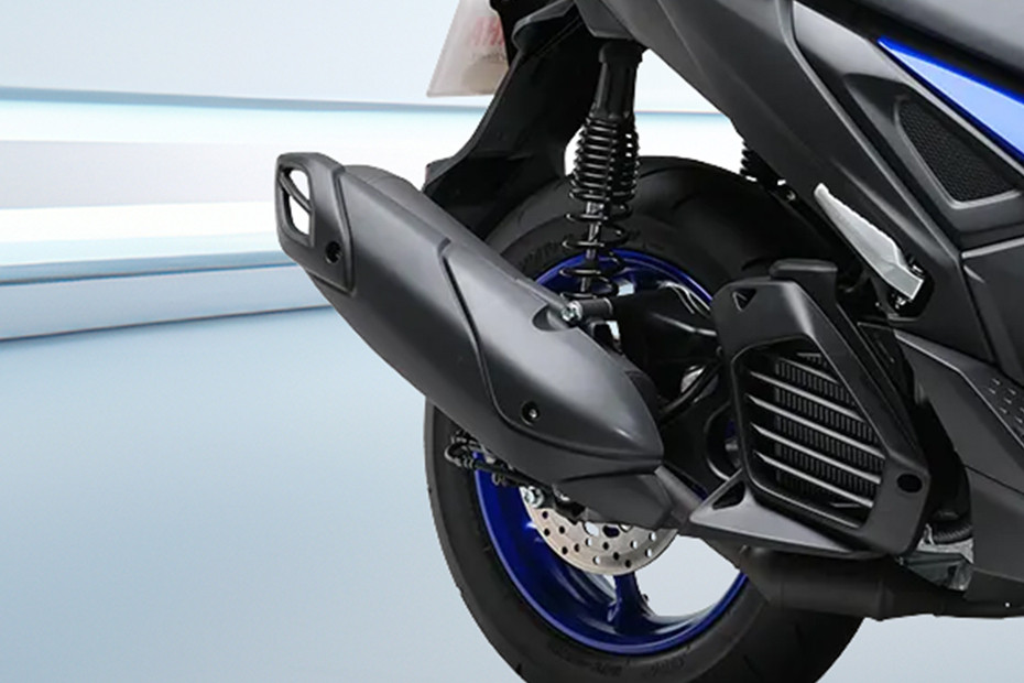 Yamaha Aerox Exhaust View