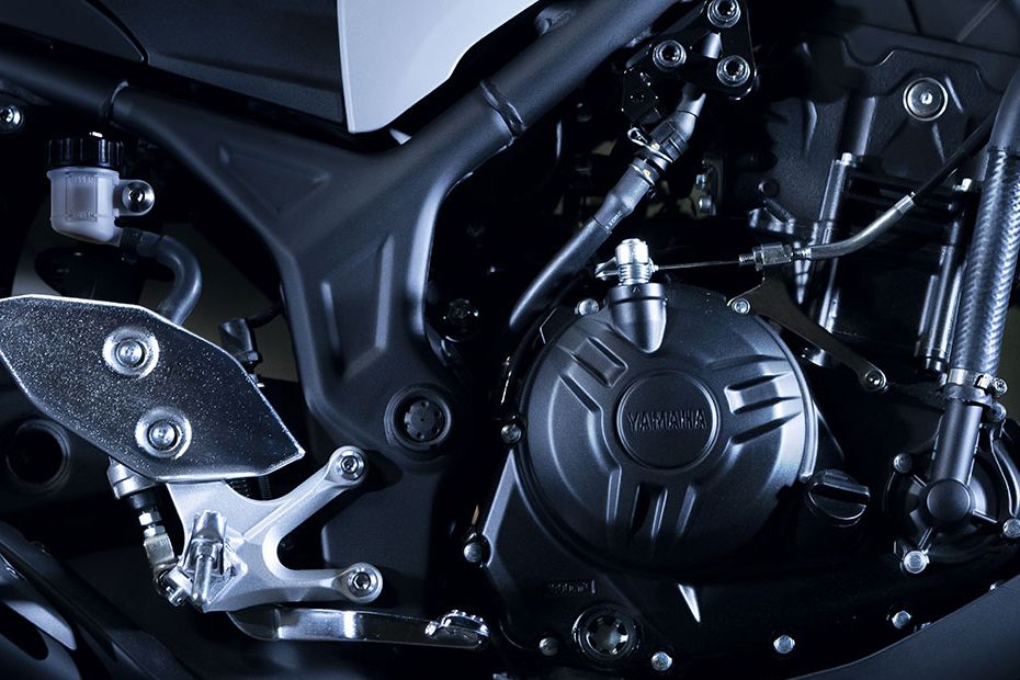 Yamaha MT-03 Engine View Yamaha MT-03 Engine View