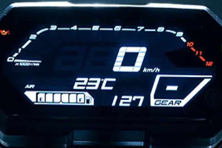 Yamaha MT-07 Speedometer