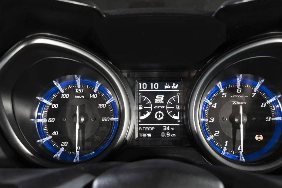 Yamaha TMAX Techmax Console View Yamaha TMAX Techmax Console View